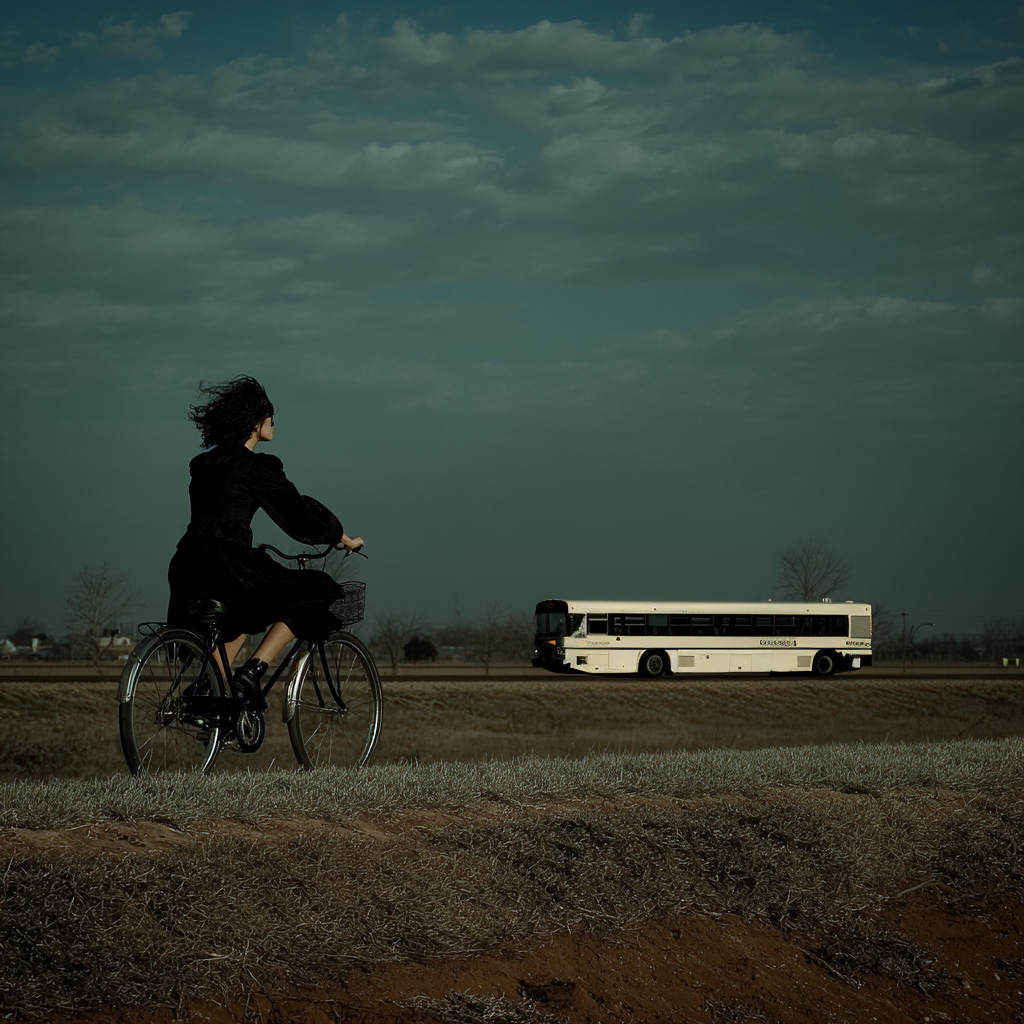 Pedalling While They Take the Bus